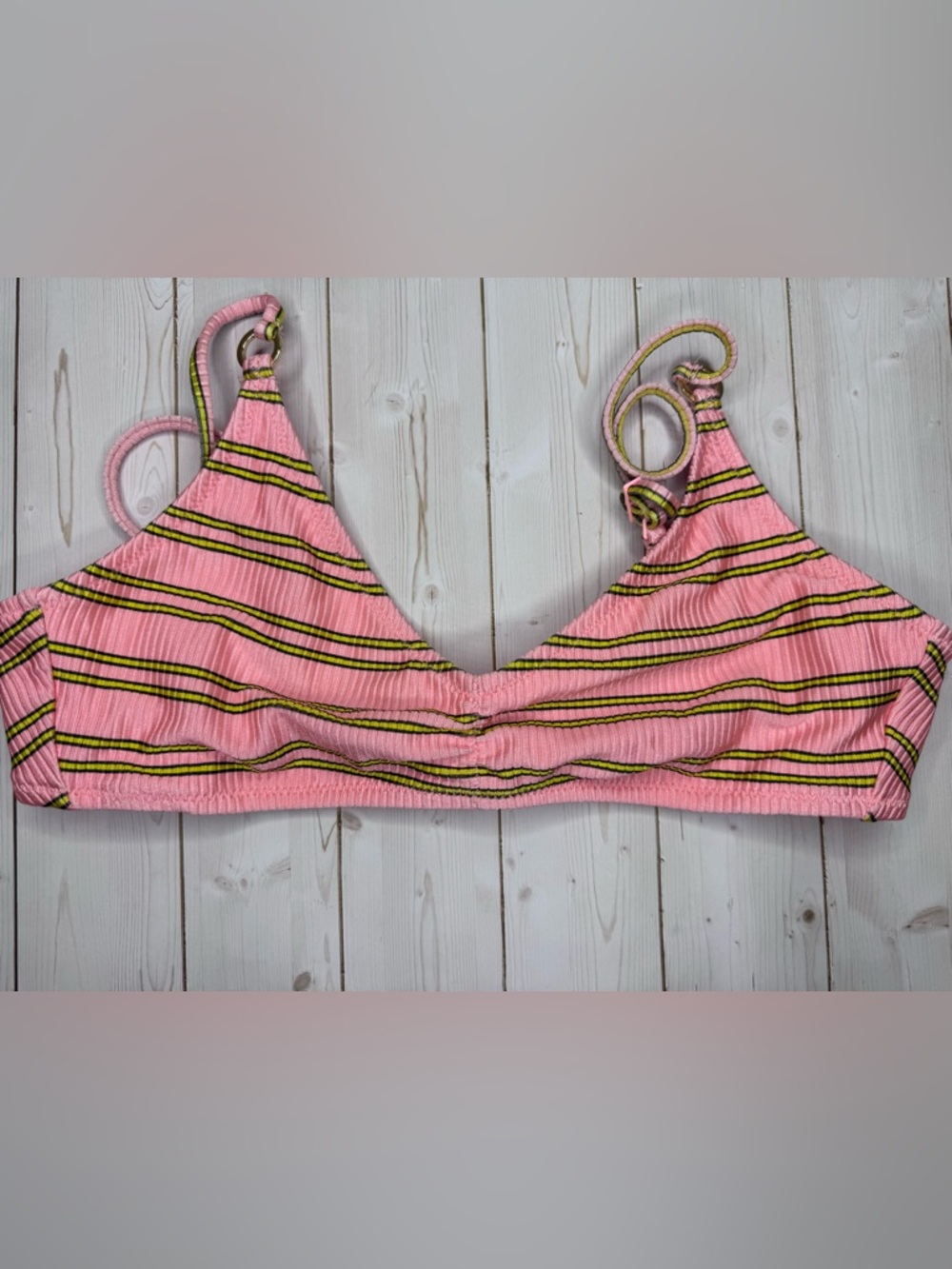 Aerie Shine Voop Bikini Top